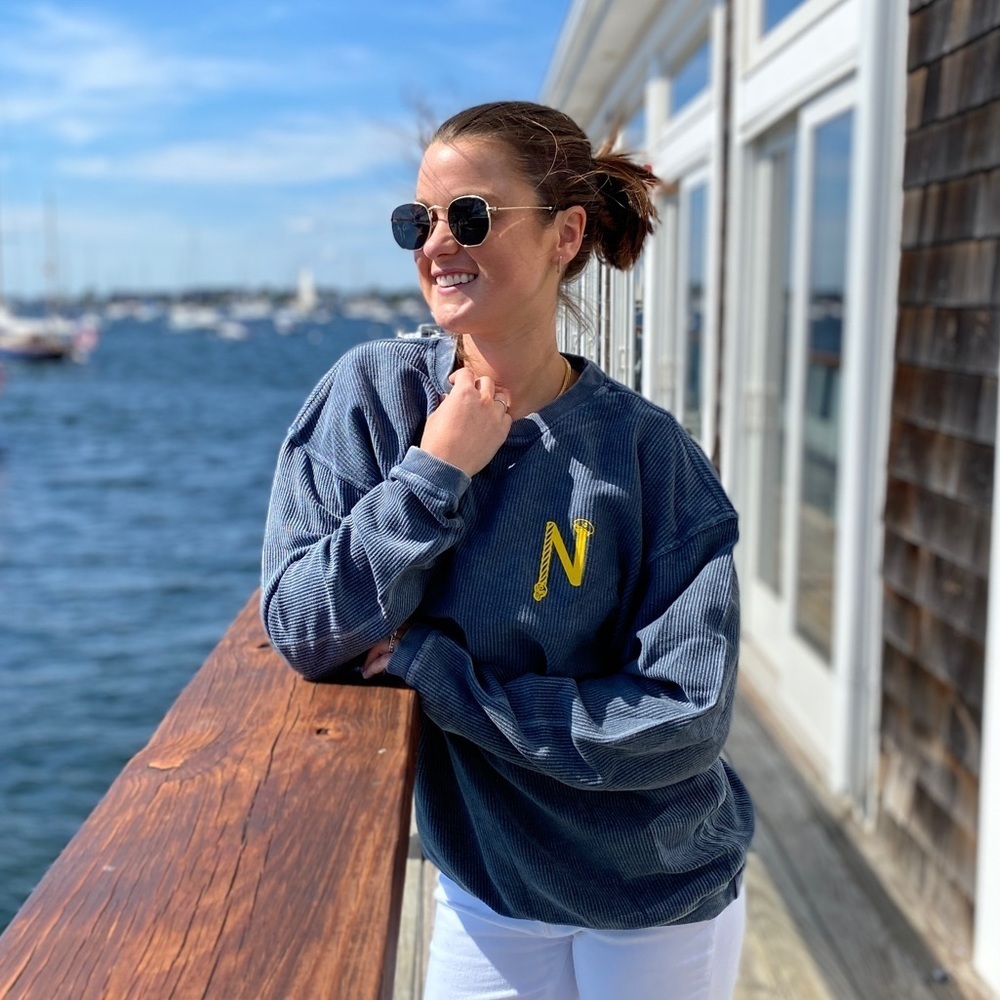 Corded “N” Sweatshirt